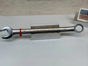 PROTO Professional 1216,   1/2in.  12pt Combination Wrench, USA Made  - RED - Picture 1 of 9
