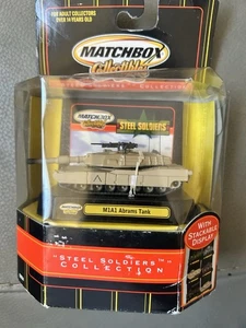 NEU Matchbox Collectibles Steel Soldiers M1A1 Abrams Tank - Verpackung beschädigt  - Bild 1 von 5