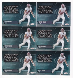(6) Bryce Young 2023 SAGE HIGH SERIES NEXT LEVEL GOLD ROOKIE LOT #199 PANTHERS - Picture 1 of 1