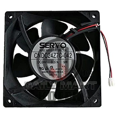 New In Box NIDEC CNDC24Z7C-042 Servo Fan 24V 0.37A 9W - Image 1 of 3