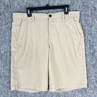 Pantalones Cortos Deportivos Fila Para Hombres 35 Golf Bermudas Golf Negocios Informales Atléticos Beige Foto 1 de 4