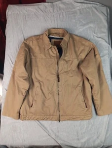 Chaqueta de Trabajo de Lona Faded Glory Originals Para Hombres XL Abrigo Bombardero Forrado con Edredón Marrón - Imagen 1 de 15