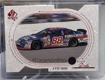 1999 SP Authentic Dale Jarrett #52 HOF Red /200 B1R3 - Image 1 of 2