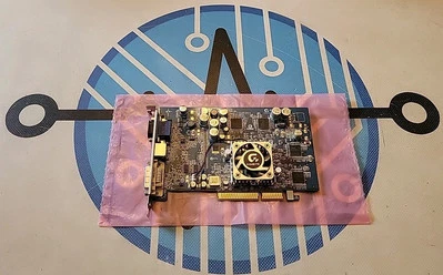 GIGABYTE GV-R9600PRO-C3 9600 128MB Samsung Chip DVI VGA S-Video AGP Graphic Card - Image 1 of 4