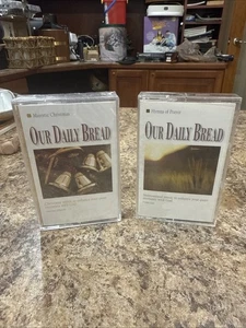 Our Daily Bread~Majestic Christmas~Cassette Tape~SEALED/NEW & 1 Open Cassette - Picture 1 of 7