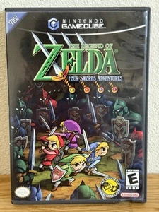 Legend of Zelda: Four Swords Adventures (Nintendo GameCube) con manual *PROBADO* - Imagen 1 de 16
