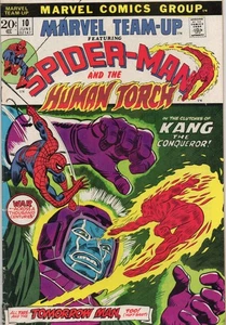 Spider-Man and the Human Torch Comic Book #10 Marvel 1973 Grade VG- 3.5 - Picture 1 of 6