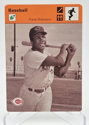 Frank Robinson 2004 Donruss Leaf Orange Sportscaster 24/25 - Cincinnati Reds Foto 1 de 2