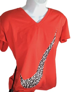 woman's Nike dri-fit v neck t shirt - size medium - nwot - Picture 1 of 2