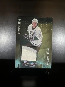 1999 Be A Player Emblem Millennium Paul Kariya #E-16 (3 Color patch) - Picture 1 of 2