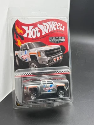 Hot Wheels 2019 ZAMAC Chevy Silverado Off-Road Collector Edition Truck ZAMAC - Image 1 of 4
