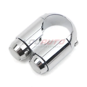 For Cruiser Bobber Motorcycle Handlebar Switch Control Light Button 1'' 2-Button - Picture 1 of 9