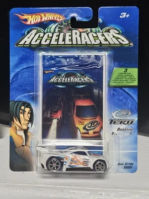 2004 Hot Wheel AcceleRacers Bassline On International Card NM - Image 1 of 4