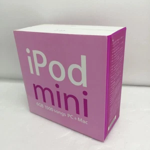 Apple iPod mini 2nd Generation 6GB M9805J/A pink Brand New Unused Complete Set - Picture 1 of 24
