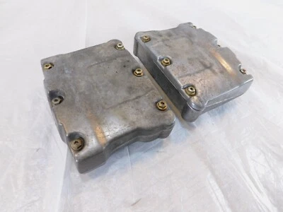 Harley Polished Twin Cam Touring Dyna Softail Cylinder Head Rocker Boxes & Arms - Image 1 of 4