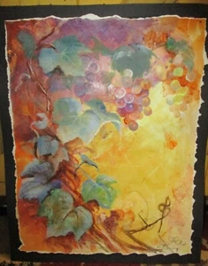 Stampa Collografo Originale Opera Artista Vite Firmata M C Cory o Pizzo - Foto 1 di 11