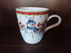 # 1 tazza con manico tazza natalizia 0,4 litri pupazzo di neve di Seltmann Weiden - Foto 1 di 2