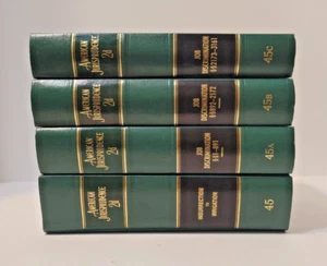 Lot of 4 American Jurisprudence 2d State And Federal Law Books 45 45a 45b 45c - Bild 1 von 4