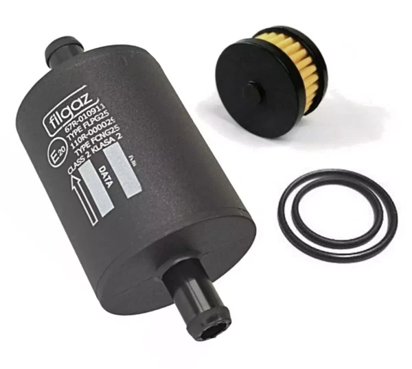 FILTRO GPL FILGAZ TYPE FLPG25 + FILTRO LI10 RIDUTTORE DACIA RENAULT 1.0 TCE - Image 1 of 1