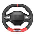Carbon Fiber Steering Wheel Cover for Peugeot 208 GT Line 308 SW 2008 3008 508