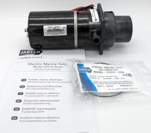 Jabsco Electric Toilets Motor Pump Assembly 37041-0010 12V for 37010-Series  - Picture 1 of 6