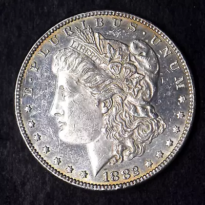 1882-P Deep Mirror Proof-Like "High Grade" Morgan Silver Dollar $1 - COINGIANTS- - Image 1 of 2