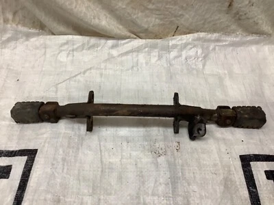 Yamaha AT-1 - 125cc. estriberas de conductor. Barra de clavija.  Foto 1 de 4