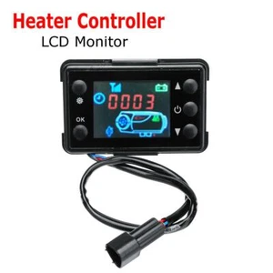12V 24V LCD Monitor Parking Heater Controller Switch Car Track Air Diesel Heater - Picture 1 of 7