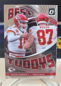 2024 Donruss Optic PATRICK MAHOMES & TRAVIS KELCE Best Tuddys SP Insert #16 🔥 - Imagen 1 de 2