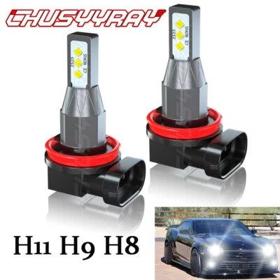 Kit de faros LED H11 H8 blanco 6000K bombillas de haz bajo para KIA Sorento 2011-2019 Foto 1 de 4