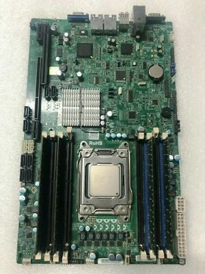 Super Micro X9SRW-F - Server Mainboard w/ CPU & RAM (SEE PHOTOS) - Image 1 of 4