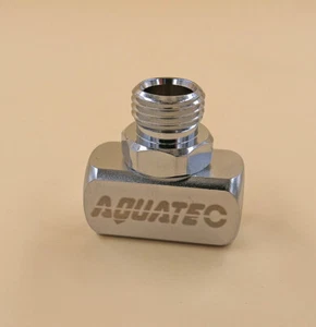 Verteilerblock Mitteldruckschlauch 9/16" UNF auf 2x 3/8" UNF Schlauchadapter - Picture 1 of 2