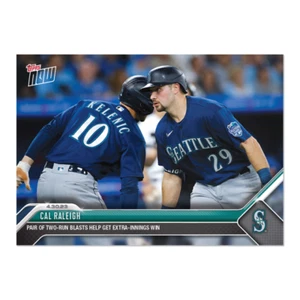 2023 Topps Now MLB #210 Cal Raleigh Seattle Mariners  - Imagen 1 de 2