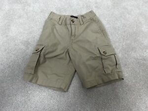 Polo Ralph Lauren Shorts Boys 6 Beige Chino Khaki Cotton Pockets Youth