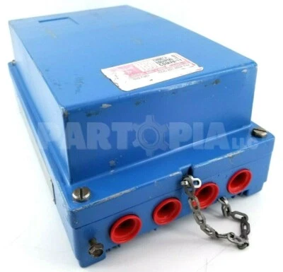 Fisher & Porter, 10D14, convertidor de señal de caudalímetro magnético, 10D1475CGBE11BBC1 Foto 1 de 4