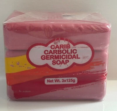 CARIB CARBOLIC Jamaican Germicidal Carbolic Soap (3 Bars)