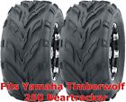 2 WANDA ATV Rear Tire Set 22x10-10 Yamaha Timberwolf 250 Beartracker Sport P361