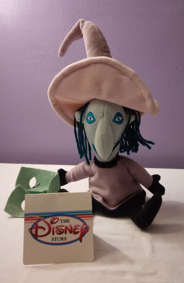 Nightmare Before Christmas SHOCK 8 英寸毛绒豆豆 DN20799,二手,分离标签 — 第 1/1 张图片