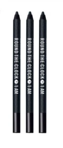 3 Bare Minerals Round The Clock Waterproof Eye Liner 1AM BLACK PEARL Full Size - Picture 1 of 2