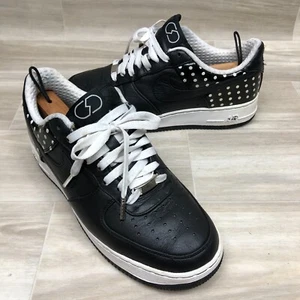 2006 Nike Air Force 1 07 Premium Fragment Design Black-White 316108-001 Size 9 - Picture 1 of 11