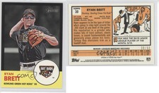 2012 Topps Heritage Minor League Edition Black Border /96 Ryan Brett #30