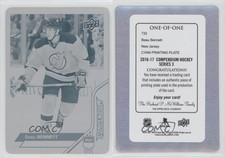 2016-17 Upper Deck Compendium Printing Plate Cyan 1/1 Beau Bennett #732