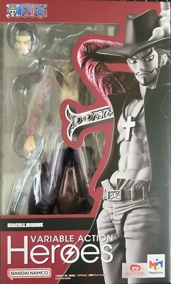 Heróis de ação variável ONE PIECE Dracule Mihawk Megahouse novo - Imagem 1 de 4