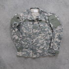 Us Army Acu Field Jacket Shirt Camouflage Military Coat Small Regular