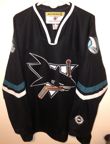 Vintage Authentic Koho San Jose Sharks Jersey adult size 2XL Cover