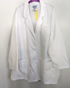 Landau Lab Jacket #8711, Size 4XL, Color ~ White. MWT - Picture 1 of 9