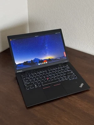 Notebook Lenovo Thinkpad X1 carbono i7-3667U 14"" HD+ 256GB SSD 8GB Ram Linux estado perfeito - Imagem 1 de 4