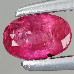 0.38ct 5.2x3.3mm Oval Natural Pink Tourmaline Gemstone Mozambique, Africa - Picture 1 of 4