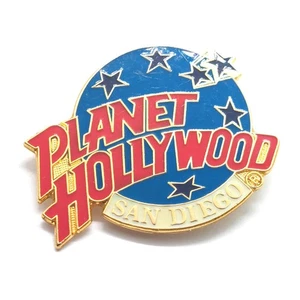 Planet Hollywood San Diego Pin Vintage California Restaurant Movie Collectors - Picture 1 of 3