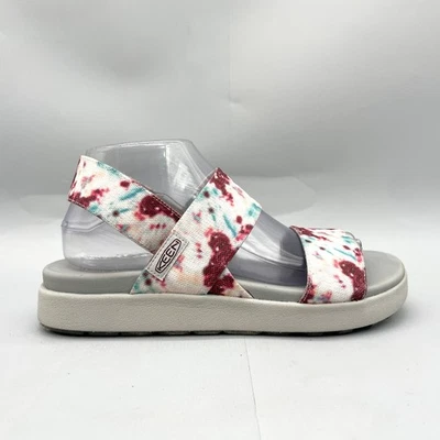 KEEN Womens 9 Elle Backstrap Sandals Shoes Tie Dye Strappy Platform Comfort - Image 1 of 4